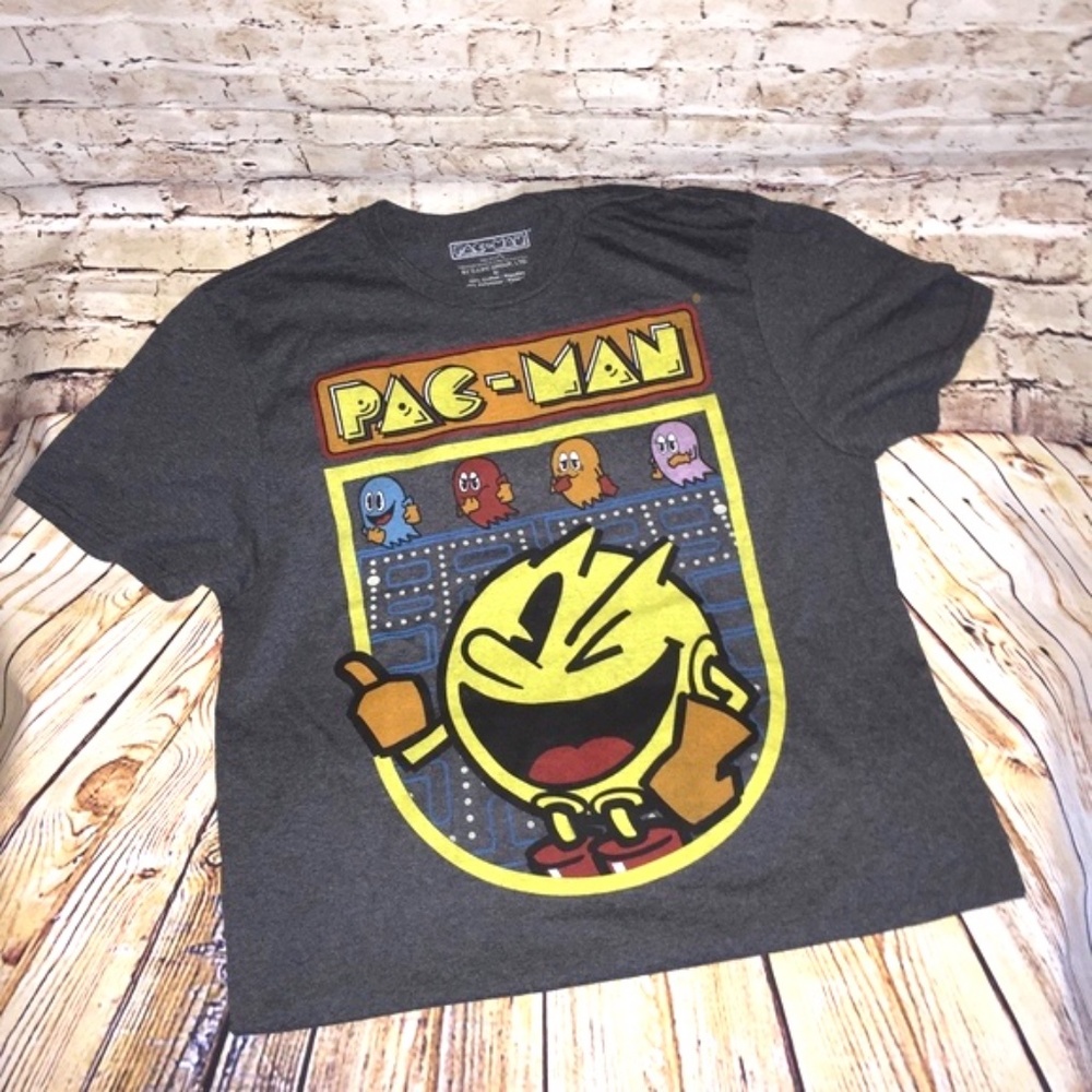 Pac-Man Graphic Mens T-Shirt